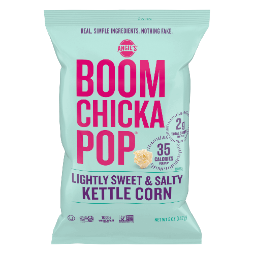 Boom Chicka Pop Lightly Sweet & Salty Kettle Corn popcorn